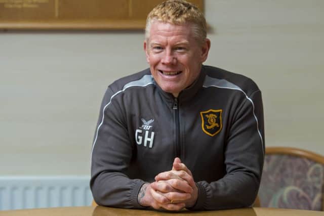 Livingston manager, Gary Holt. Pic: SNS
