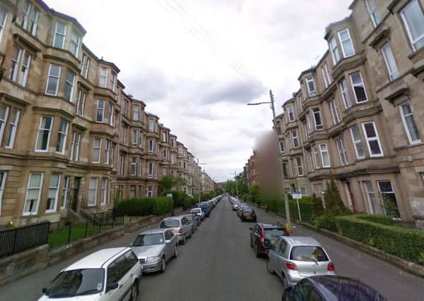 Onslow Drive, Dennistoun, where the attack took place. Picture: Google