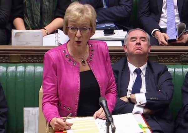 Leader of the House of Commons, Andrea Leadsom. Picture: AFP/Getty Images