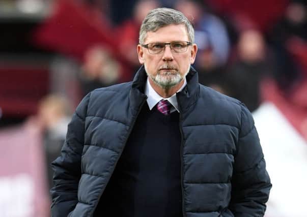 Hearts manager Craig Levein. Picture: SNS