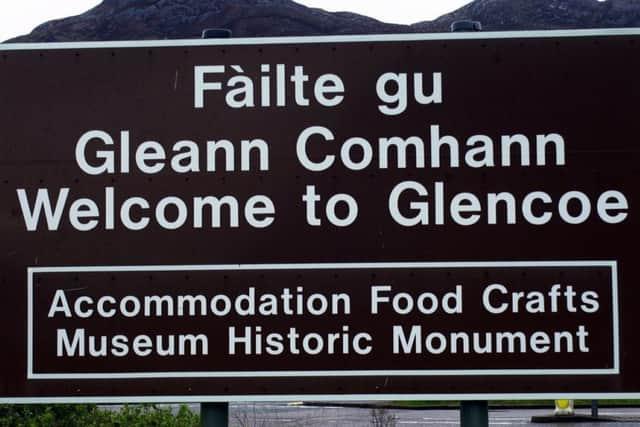 The village of Glen Coe. Picture: SWNS