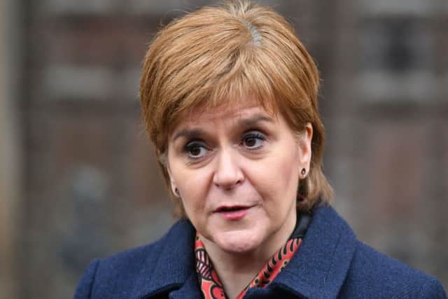 The First Minister spoke out after a meeting of her Cabinet