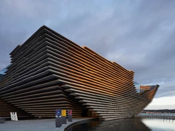 More than 380,000 people have visited V&A Dundee since it opened in September.