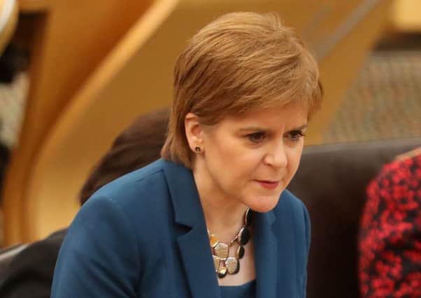 First Minister Nicola Sturgeon is to attend a Burns Supper in London championing Scotland's financial services sector. Picture: Andrew Milligan/PA Wire