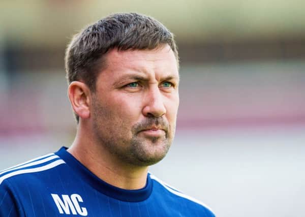 Martin Canning has left his position as manager of Hamilton Accies. Picture: SNS