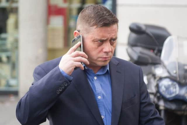 Former TV star John Alford arrives at Highbury Corner Magistrates' Court, London. Picture: Dominic Lipinski/PA Wire