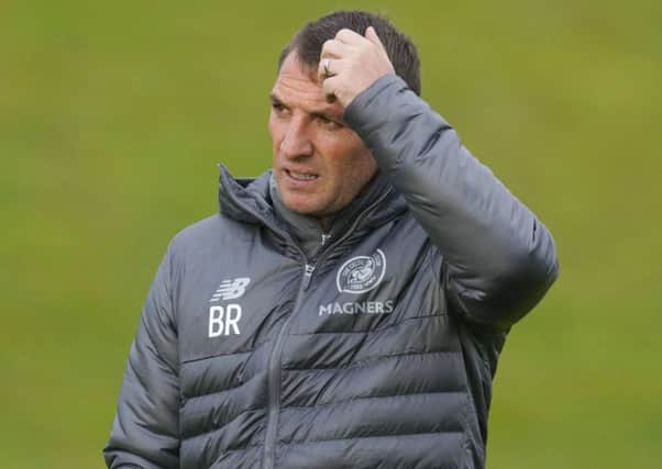 Celtic manager Brendan Rodgers. Picture: Craig Foy/SNS