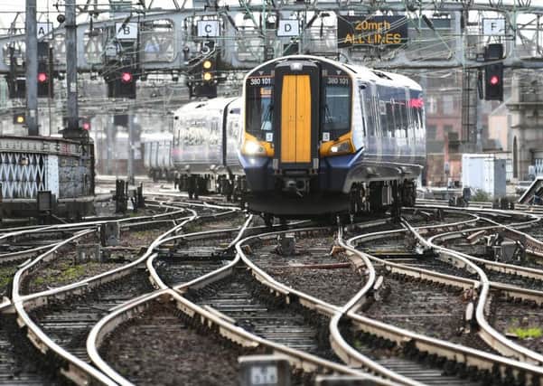 Services between Glasgow and Paisley have been affected. Picture: John Devlin