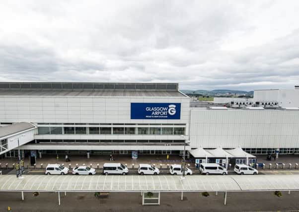 Glasgow Airport. Picture: John Devlin