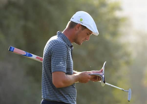 Bryson DeChambeau's scientific approach to golf has led to criticism of his pace of play. Picture: Ross Kinnaird/Getty Images