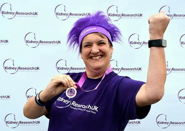 Dialysis nurse Rachel Cox who has donated a kidney herself. Picture: SWNS