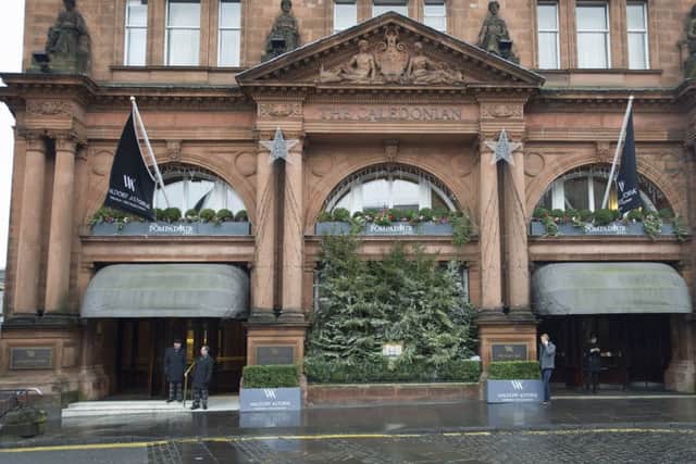 Edinburghs iconic Caledonian Waldorf Astoria, better known as The Caley Hotel, changed hands during the year. Picture: Ian Rutherford