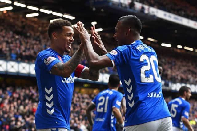 Rangers will want to be holding on to key duo Alfredo Morelos and James Tavernier. Picture: SNS/Rob Casey