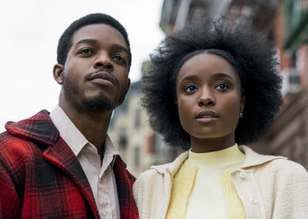 Stephan James as Fonny and KiKi Layne as Tish star in Barry Jenkins' If Beale Street Could Talk