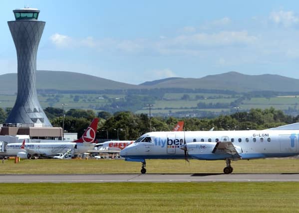 Flybe's excess bag charges have angered passengers at Edinburgh Airport