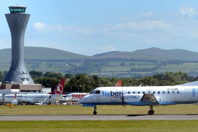Flybe's excess bag charges have angered passengers at Edinburgh Airport