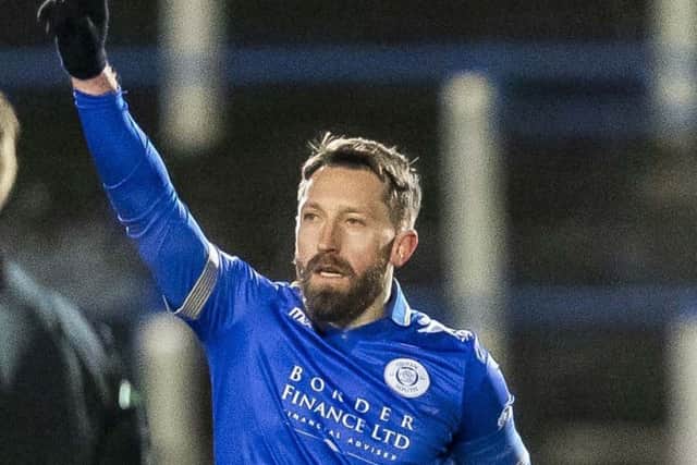 Stephen Dobbies hat-trick in Queen of the Souths Scottish Cup victory over Dundee took him on to 37 goals for the season. Picture: SNS.