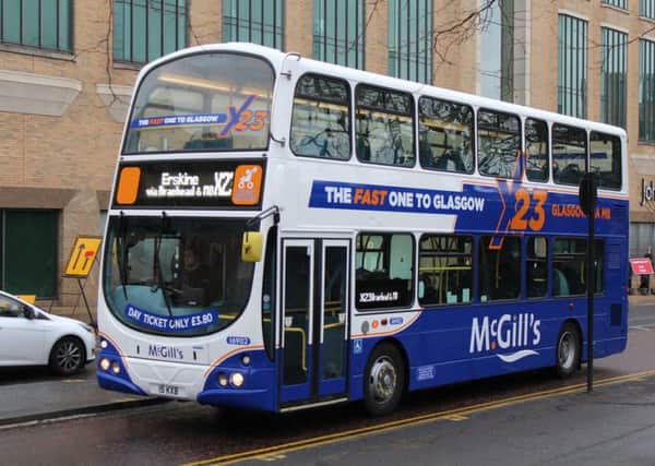 The McGill's bus was stolen in Renfrewshire