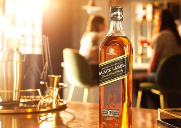 Scotland's biggest distiller revealed sales of Johnnie Walker helped to drive global growth. Picture: Diageo
