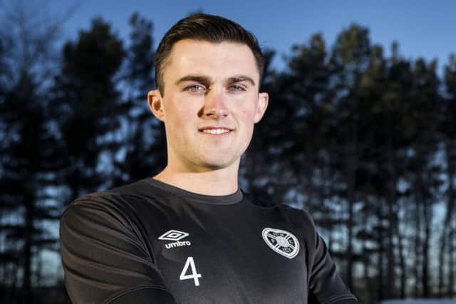 John Souttar has signed a contract extension with Hearts. Picture: Bruce White/SNS