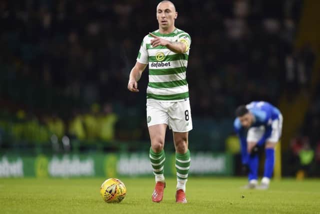 Celtic captain Scott Brown has agreed a new deal. Picture: SNS
