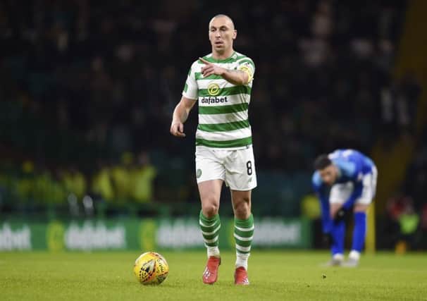 Celtic captain Scott Brown has agreed a new deal. Picture: SNS