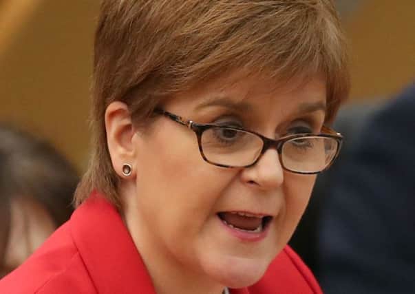 First Minister Nicola Sturgeon. Picture: Jane Barlow/PA Wire