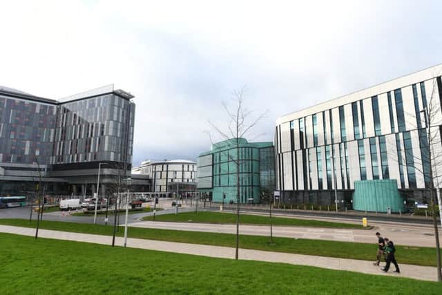Two patients dead after a pigeon droppings infection outbreak at the Queen Elizabeth University Hospital in Glasgow.

Picture: John Devlin