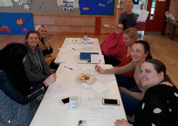 Launch of the Food for Thought workshops at Scots Corner Community Centre.
