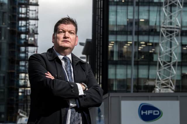 Stephen Lewis, managing director of HFD Property Group, is also a member of the British Council for Offices committee in Scotland. Picture: John Devlin