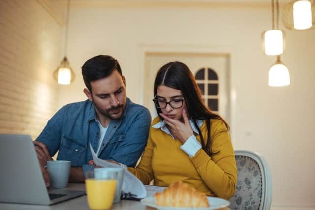 For better or worse, your partner can affect your credit score. Photograph: PA