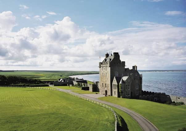 Ackergill Tower in Caithness is to become  the private home of a millionaire minister from the United States. PIC: Creative Commons/Sian Abrahams.