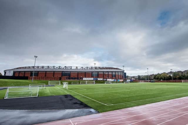 A general view of Lesser Hampden with Hampden Park in the background. Picture: SNS Group