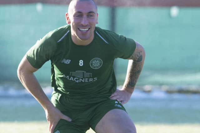 Celtic's Scott Brown has signed a new contract. Picture: SNS