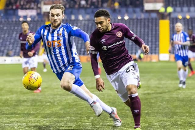 Jake Mulraney takes on Stephen O'Donnell. Picture: SNS Group