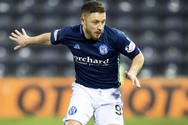 John Baird in action for Forfar. Pic: SNS/Rob Casey