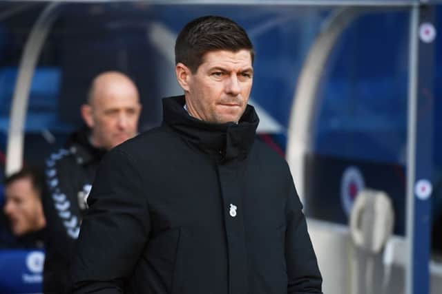 Rangers manager Steven Gerrard. Picture: SNS Group