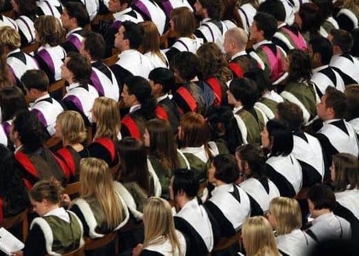 Nine of the nations 15 universities finished 2017-18 in the red, posting a combined deficit of £48.7m before tax, almost double the level of the year before. Picture: David Cheskin/PA
