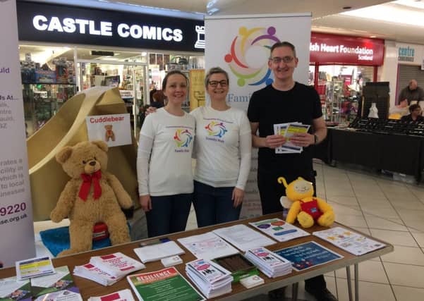 Promoting the good work that goes on at the Family Hub at Cornerstone House Centre
