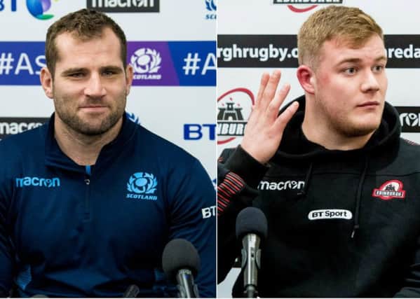 Fraser Brown and Murray McCallum have been added to Scotland's Six Nations squad. Pictures: SNS Group