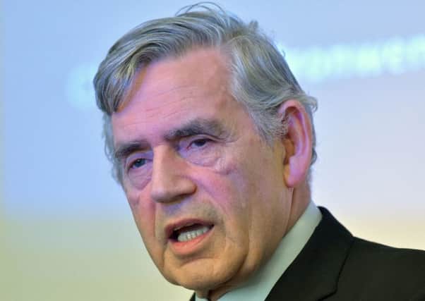 Former prime minister Gordon Brown, who has warned scrapping free TV licences for the over 75s would increase pensioner poverty. Picture: Nick Ansell/PA Wire