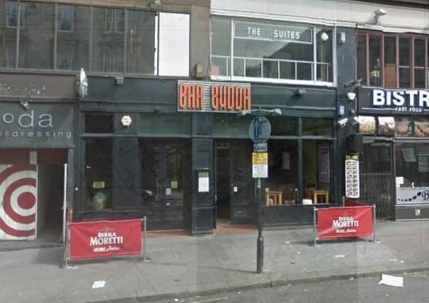 A disturbance was reported at Bar Budda on Sauchiehall Street on Sunday morning. Picture: Google Street View