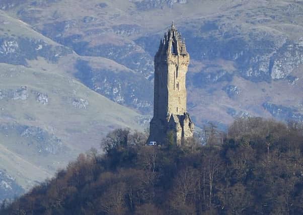 Renovation works are to be carried out on the Wallace Monument to celebrate its 150th anniversary. Picture: TSPL