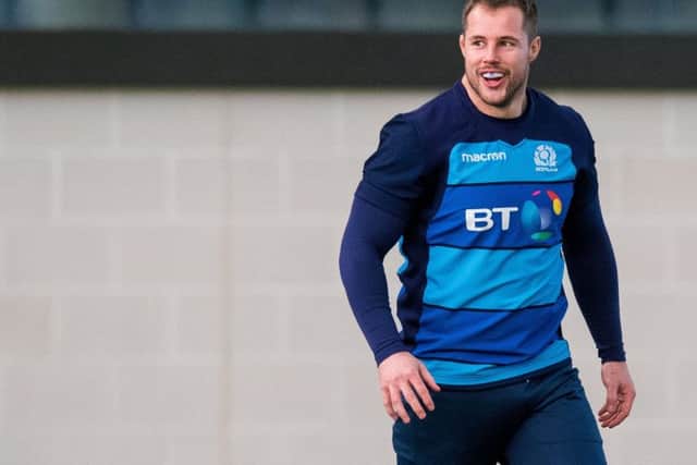 Allan Dell admitted the aches and pains had started to kick in after Scotland's victory over Italy. Picture: SNS/SRU.