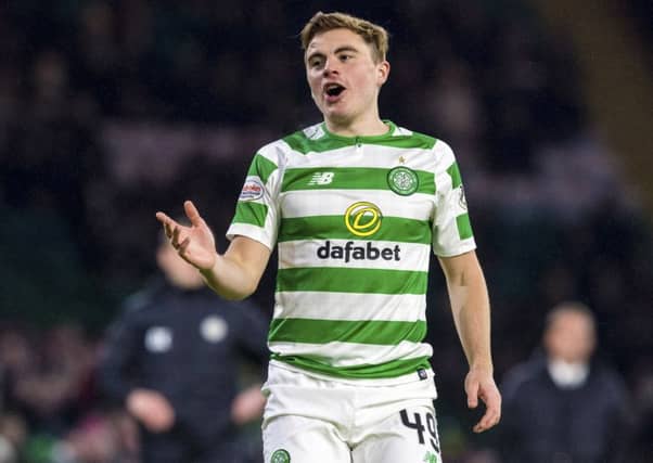 Injury: Winger James Forrest. Picture: SNS Group