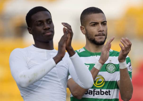 Timothy Weah, left, and Jeremy Toljan have both been added to the squad. Picture: SNS Group