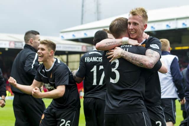 Signed in February, 2014, the defender would ultimately net the goal which saw Motherwell pip Aberdeen to second place at the season's end.