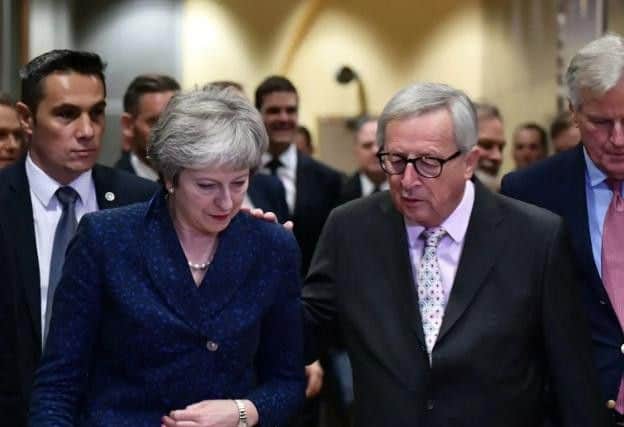 Prime Minister Theresa May will meet EU Commission President Jean-Claude Juncker in Brussels