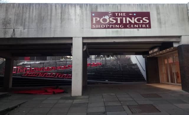 The Postings shopping centre in Kirkcaldy was up for auction with a guide price of just £1