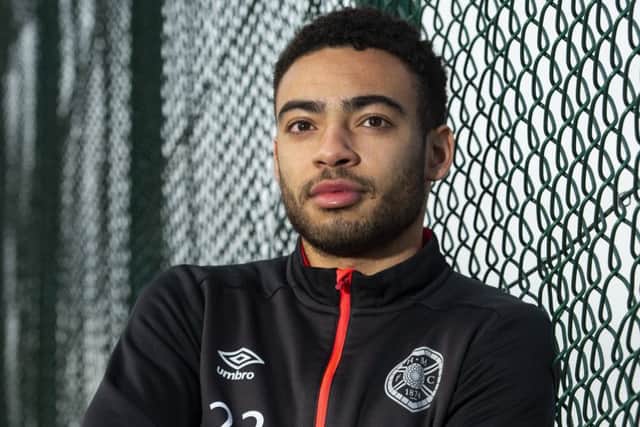 Jake Mulraney has worked hard to overcome the new pressures he felt after joining Hearts. Picture: SNS